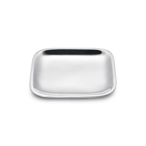 Bandeja de servicio multiusos de acero inoxidable con una superficie de alto brillo perfecta para organizar cenas casuales o reuniones formales - Product Image 6