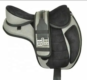 Montura de caballo sintética ligera libre max, con estribo de cuero, precio bajo, gran oferta - Product Image 1