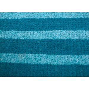 Alfombra de Lana Anudada a Mano Clan Blue AKWL-1149 9x12 Rectangular con Patrón de Rayas para Decoración de Sala de Estar Juvenil o Pasillo - Product Image 3