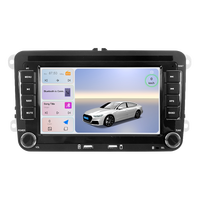 Lecteur audio de voiture MEKEDE 4 cœurs 8 cœurs 6+128 Go pour VW Golf 5 6 Polo Passat B6 B7 CC Skoda Jetta avec port USB Car-play Auto