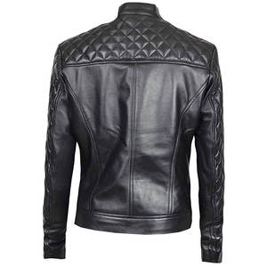 Chaquetas de cuero para mujer con logotipo personalizado con mejor diseño en MOQ bajo Chaquetas de cuero para mujer con cremallera frontal de moda de calidad superior - Product Image 6