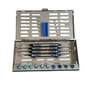 Kit d'élévation des sinus pour implants dentaires Ostéotomes Forets Élévateurs et outils de greffage pour des procédures sûres de levage des sinus par Surgiright - Product Image 1
