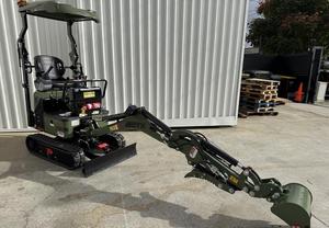 รถขุดขนาดเล็ก HAIHONG CTX 8012 Pro Package Deal น้ำหนัก 1.3 ตัน 2 สปีด ระบบตีนตะขาบ สภาพใช้งานแล้ว เครื่องยนต์ Yanmar Bosch Rexroth ขนาด 3-5 ตัน - Product Image 6