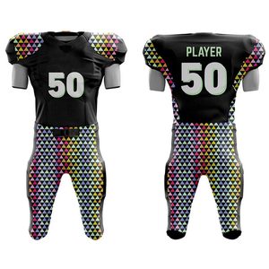 Uniformes de fútbol americano personalizados de alta calidad Diseños exclusivos para jóvenes adultos Tela transpirable estirable de 4 vías - Product Image 4