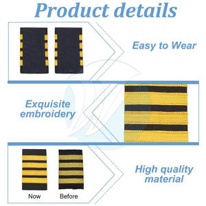 Charreteras uniformes de Material duradero Charreteras uniformes de alta calidad Charreteras uniformes al por mayor Charreteras uniformes - Product Image 3