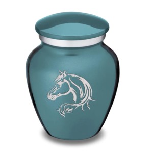 Vente chaude violet rentrer à la maison embrasser souvenir urnes de crémation indien fait à la main souvenir en métal avec bande en étain - Product Image 3
