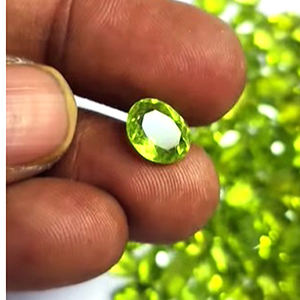 พลอยเพอริโดธรรมชาติขนาด7มม. ถึง13มม. จำนวน190ชิ้นขนาด371ซม. ในราคาถูกผลิตด้วยเพชรเพอริโดสีเขียวตัดเรา $382สำหรับทุกคน - Product Image 2