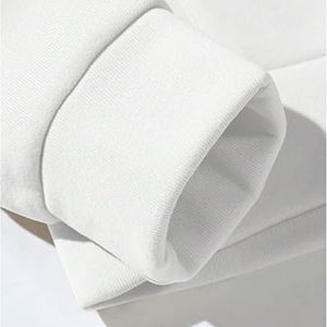 Sweat à capuche polaire de mode pour un usage quotidien épais 500gsm sweat à capuche lourd approvisionnement direct d'usine fait pour l'impression ou la broderie - Product Image 6