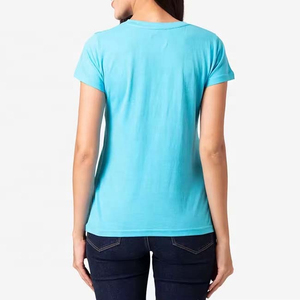 เสื้อยืดสตรีผ้าคอตตอนออร์แกนิคแบบ100% - Product Image 4