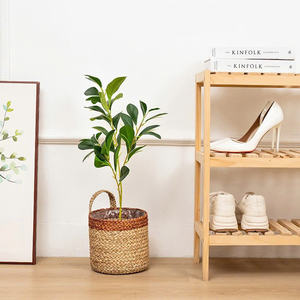 Cestas de mimbre al por mayor estilo 2024, económicas, artesanales, para decoración del hogar, cestas de almacenamiento de metal hechas en Vietnam, para baño y ropa. - Product Image 2