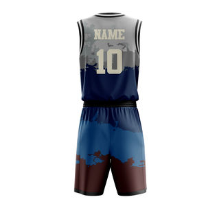Ventes en gros, pas de MOQ, vêtements d'équipe, maillots de basket-ball, maillots personnalisés, uniformes de basket-ball, vêtements de basket-ball unisexes, ensemble de vêtements de basket-ball par sublimation - Product Image 2