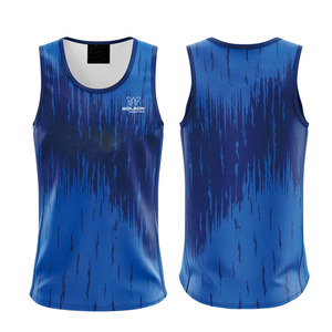 เสื้อแขนกุดถักสำหรับผู้ชายเสื้อแขนกุดดีไซน์ซับลิเมชันออกแบบได้ตามต้องการ - Product Image 4