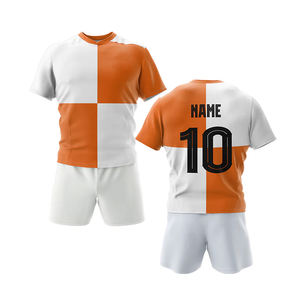 Servicio OEM, Uniforme de Rugby Personalizado por Sublimación, Económico, para Equipo, Unisex, al por Mayor, Transpirable, 100% Poliéster - Product Image 1
