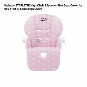 Funda de Asiento Rosa para Silla Alta STARLETTE de Italbaby, Compatible con las Series 050, 6150 y 11 - Product Image 2