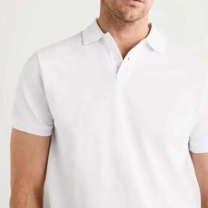 High Quality 100% Cotton Customizable Blank Casual for Polo <b>T</b>-<b>Shirt</b> - Product Image 6