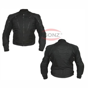 Chaqueta de motocicleta Unisex negra hecha a medida Adventure Touring Sportswear CE aprobado protección blindada impermeable transpirable - Product Image 2