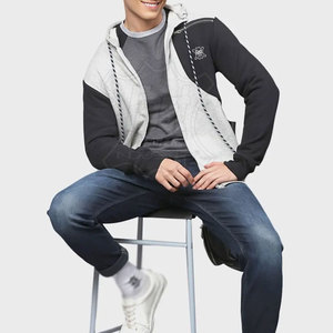 Vêtements de mode en gros, sweat-shirt pour homme, sweat-shirt à fermeture éclair, qualité supérieure, streetwear, sweat-shirt surdimensionné - Product Image 4