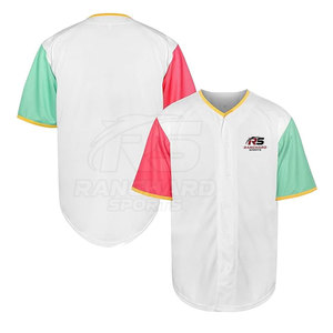 Diseño Único, Jersey de Béisbol al por Mayor, Diseño Personalizado, Crea Tu Propio Jersey de Béisbol Unisex a Precio Económico - Product Image 1