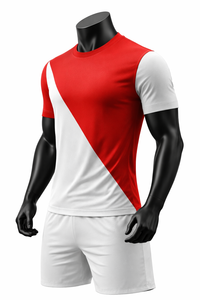 Vente en gros de maillots et shorts de football personnalisés, respirants, légers, pour l'entraînement et les matchs - Product Image 4