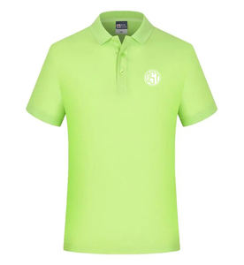 Polo décontracté solide en polyester avec impression personnalisée de votre propre conception de photo ou de logo 2024 été pour hommes évacuant l'humidité - Product Image 5