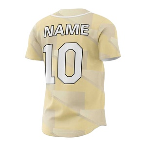 Ensemble uniforme de baseball personnalisé pour hommes, respirant, à manches courtes, avec design par sublimation, sangle réglable et logo personnalisé - Product Image 4