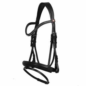 Material de PVC de brida de caballo de cuero genuino multicolor de lujo fabricado en India autenticidad garantizada - Product Image 2