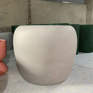 Jardinière en fibre de verre moderne et légère, fabriquée sur mesure par le fabricant direct, pour la maison et le jardin, pot à fleurs pour usage extérieur UNI EXIM - Product Image 1