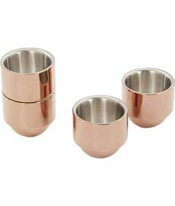 Casseroles à steak jetables en acier inoxydable de style coréen tasses à sauce tasses d'assaisonnement de restaurant poignée pour la fête pour la tomate - Product Image 6