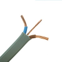 6241Y 6242Y 6243Y Flat 2 Core 3 Core 1.5mm 2.5mm 4mm câble double et terre câble d'alimentation câble électrique isolation PVC