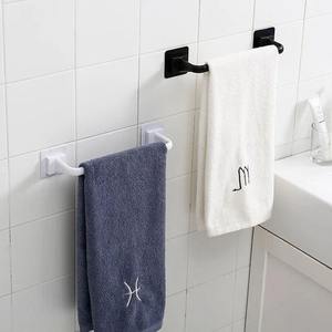 Wall-Mounted Metal Bathroom Towel Bar Functional Design for Home Use - Product Image 2