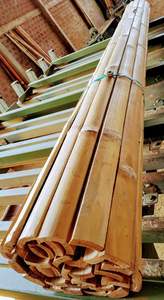 División de bambú natural Multifuncional-Agricultura de gran tamaño medio poste de bambú-división de bambú Tamaño personalizado - Product Image 6