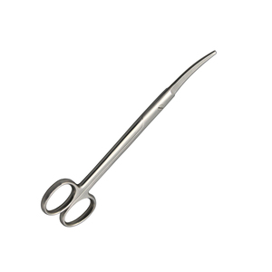 Tijeras Quirúrgicas Mayo de Acero Inoxidable de Primera Calidad MEDIHEAL SURGICAL CORPORATION, Punta Cerrada y Afilada, Acabado Lijado, Hoja Curva - Product Image 2