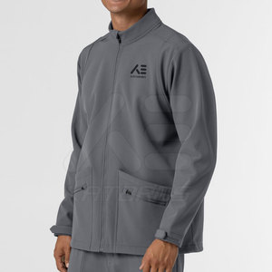 Veste de gommage décontractée de style unique Veste de gommage en polyester Veste de gommage à logo personnalisé - Product Image 2
