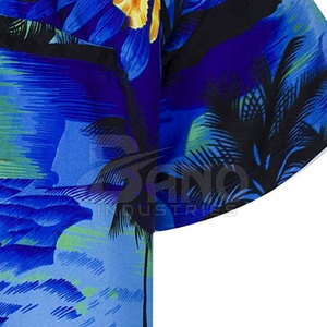 T-shirts de plage 100% coton de haute qualité pour hommes, dernière conception de vêtements de plage de couleur personnalisée - Product Image 5