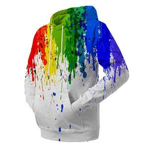 Sweat-shirts à capuche tendance, surdimensionnés, respirants et imperméables, 100% polyester, pour hommes et femmes, décontractés, hiver, service OEM - Product Image 3