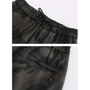 Premium Men Faux <b>Leather</b> Joggers Cool Street Style PU <b>Leather</b> Sweatpants for Urban Casual <b>Outfits</b> - Product Image 5