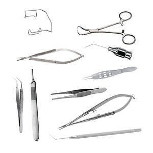 Ensemble d'instruments chirurgicaux ophtalmiques OEM, instruments de chirurgie oculaire en acier inoxydable médical, fabricant certifié CE ISO - Product Image 5