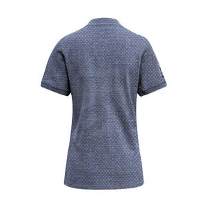 Camiseta estampada para mujer, ropa de calle OEM personalizada de punto transpirable ligera con características antiarrugas y antibolitas, patrón sólido - Product Image 2