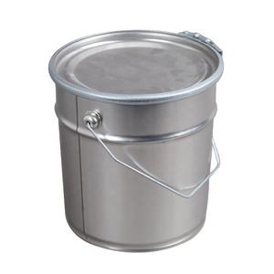 Cubo de pintura de Metal vacío de 5L, con tapa de anillo de bloqueo - Product Image 1