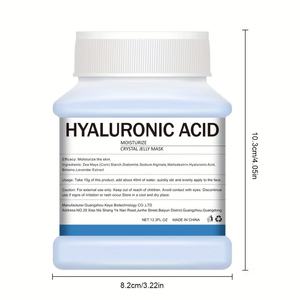 Mascarilla Facial de Ácido Hialurónico 500g, Polvo Suave, Gelatina Cristalina, Exfoliante, Nutritiva, Hidratante, Aclarante, con Aroma a Aloe, para Todo Tipo de Piel - Product Image 3