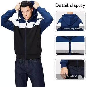 Sweats à capuche unis nouvelle mode pour hommes sweat-shirt confortable vente chaude teint uni en stock - Product Image 6