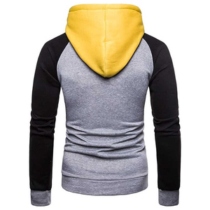 Nueva llegada último diseño mejor estilo hombres sudaderas algodón mezclado liso venta al por mayor precio barato hombres sudaderas cómodo hombres Sudadera con capucha - Product Image 3