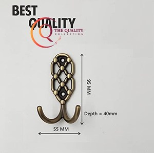 Modern Style Wall Mount Metal <b>Hook</b> Brass Coat and <b>Towel</b> Door Hanger for Kitchen and <b>Bathroom</b> for Hotels In Reasonable Price - Product Image 6