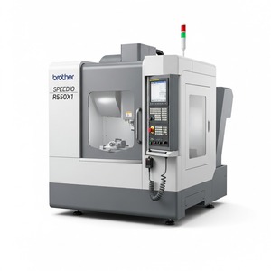 Centre d'usinage CNC vertical Brother SPEEDIO R550X1 BT30 à broche unique, changement d'outil rapide, compact et haute performance - Product Image 5