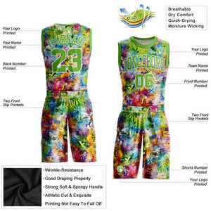 ชุดบาสเก็ตบอลแห้งเร็วสำหรับผู้ใหญ่ชุดบาสเก็ตบอลแห้งเร็วออกแบบได้ตามต้องการโลโก้ - Product Image 2