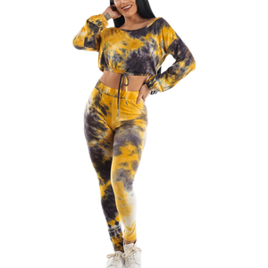 Survêtements d'hiver décontractés à capuche légers avec cordon de serrage, coupe régulière, jogger, manches froncées, couleur unie, respirants, séchage rapide, poches latérales - Product Image 1