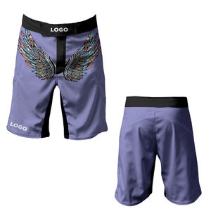 OEM Diseña tus propios pantalones cortos de hombre Jiujitsu MMA Rash Guard 100% Spandex/pantalones cortos de poliéster - Product Image 6