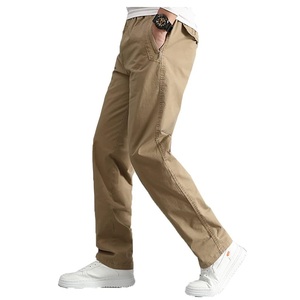 Best Price Men's Casual Pants Bangladesh Factory Export Oriented 100% Cotton Twill <b>Fabric</b> Regular Fit High Breathable - Product Image 4