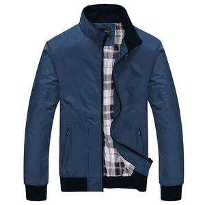 Chaqueta bomber negra con forro a prueba de viento de invierno de alta calidad, venta al por mayor, chaquetas bomber transpirables cómodas para hombres - Product Image 3