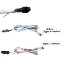 La plus petite caméra d'endoscope médical USB de type C de 720P 3.2MM 3.5MM 3.9MM pour laryngoscope d'otoscope